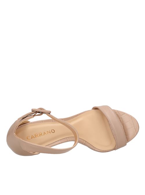 Sandali in pelle CARRANO | 189005E/CAB09-MESTICO/NEW CROCONOCCIOLA